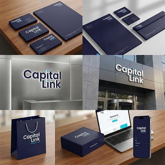 Office Wall Signage Mockup